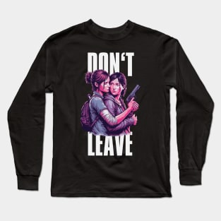 Ellie and Dina face challenges, Long Sleeve T-Shirt